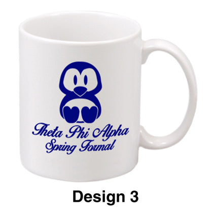 Custom Greek Formal Ceramic Mug - SM15W - SUB