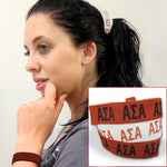 Alpha Sigma Alpha Hair Ties - Scribbles & Such SNS
