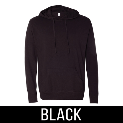 Greek State & Organization Lightweight Hooded Pullover T-shirt - SS150J