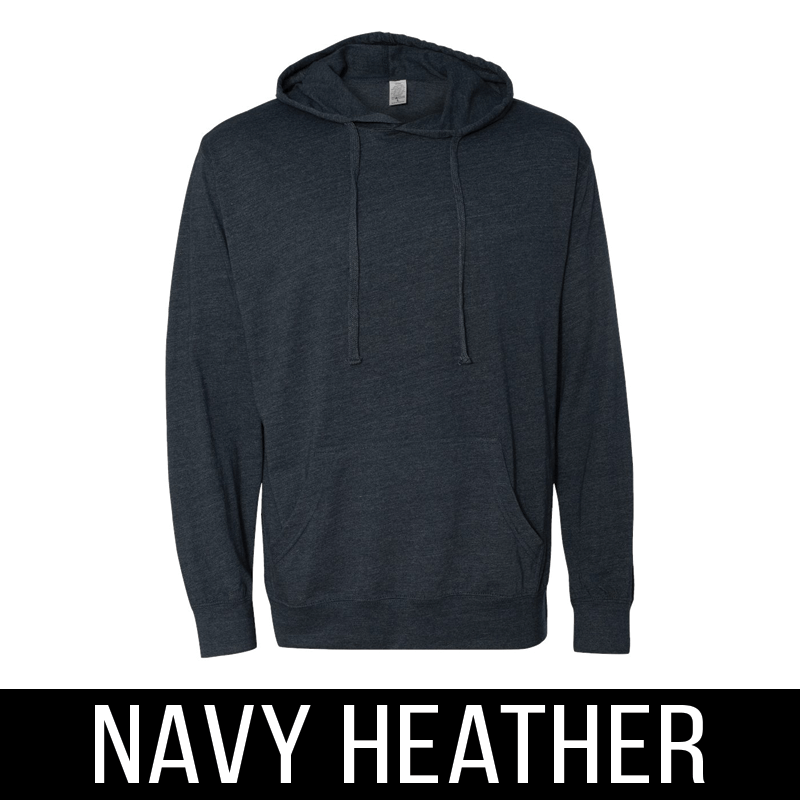 Greek State & Organization Lightweight Hooded Pullover T-shirt - SS150J