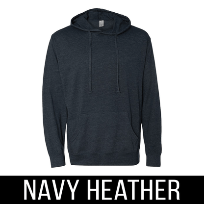 Greek State & Organization Lightweight Hooded Pullover T-shirt - SS150J