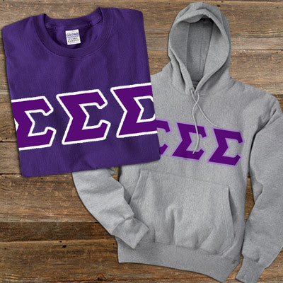 Sigma Sigma Sigma Hoodie & T-Shirt, Package Deal - TWILL