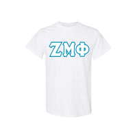 Zeta Mu Phi Standards T-Shirt - Gildan 5000 - TWILL