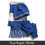 Greek Embroidered Winter Beanie, Scarf and Gloves Package - EMB