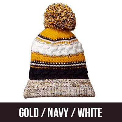 Fraternity Pom Pom Team Beanie - STC21 - EMB