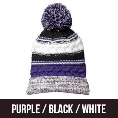 Fraternity Pom Pom Team Beanie - STC21 - EMB