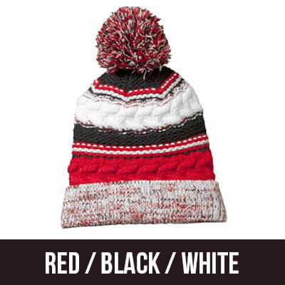 Fraternity Pom Pom Team Beanie - STC21 - EMB