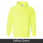 Alpha Delta Eta Hooded Sweatshirt, 2-Pack Bundle Deal - Gildan 18500 - TWILL