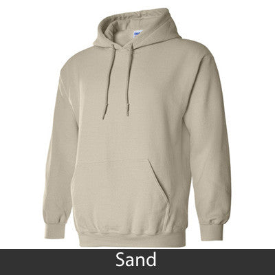 Alpha Sigma Alpha State and Date Printed Hoody - Gildan 18500 - CAD