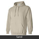 Phi Mu Hooded Sweatshirt, 2-Pack Bundle Deal - Gildan 18500 - TWILL