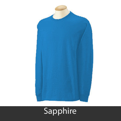 I Love Phi Sigma Sigma Printed Longsleeve - Gildan 2400 - CAD