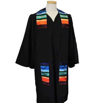 Greek Multi-Color Graduation Stole - CAD