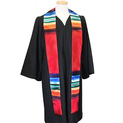 Greek Multi-Color Graduation Stole - CAD