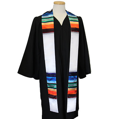 Greek Multi-Color Graduation Stole - CAD