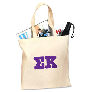 Sigma Kappa Budget Tote, Printed Letters - 825 - CAD