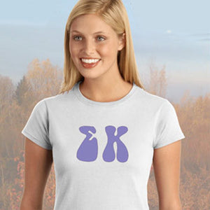 Sigma Kappa Ladies' Softstyle Printed T-Shirt - Gildan 6400L - CAD
