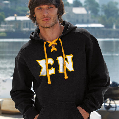 Custom Fraternity Sweatshirt  Frat Hockey Hoodie – Something Greek