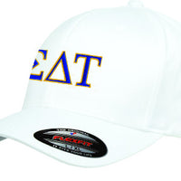 Sigma Delta Tau Flexfit Fitted Hat - Yupoong 6277 - EMB