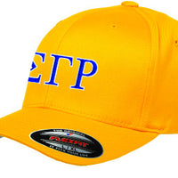 Sigma Gamma Rho Flexfit Fitted Hat - Yupoong 6277 - EMB