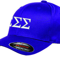 Sigma Sigma Sigma Flexfit Fitted Hat - Yupoong 6277 - EMB