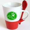 Alpha Chi Omega Sorority Coffee Mug with Spoon - 6150