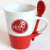 Alpha Omicron Pi Sorority Coffee Mug with Spoon - 6150