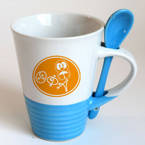 Theta Phi Alpha Sorority Coffee Mug with Spoon - 6150