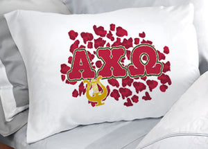 Alpha Chi Omega Cheetah Print Pillowcase - SGPC