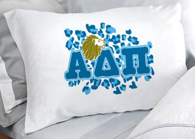 Alpha Delta Pi Cheetah Print Pillowcase - SGPC