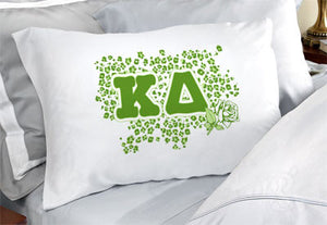 Kappa Delta Cheetah Print Pillowcase - SGPC