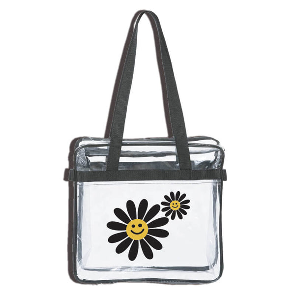 Custom Sorority Big Little Sister Sunflower Clear Tote Bag – Something ...