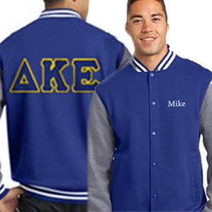Fraternity Varsity Jacket, Twill on Back - Sport-Tek ST270 - TWILL