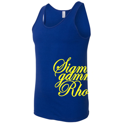 Sigma Gamma Rho Sorority Printed Tank Top - American Apparel 2408W - CAD