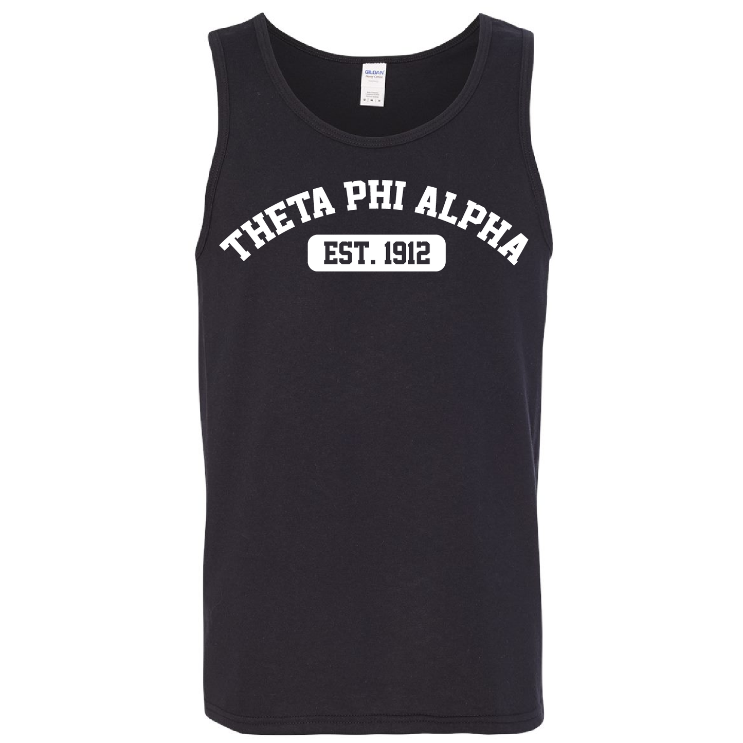 Greek Tank Top, Sporty Arch Design - G520 - CAD