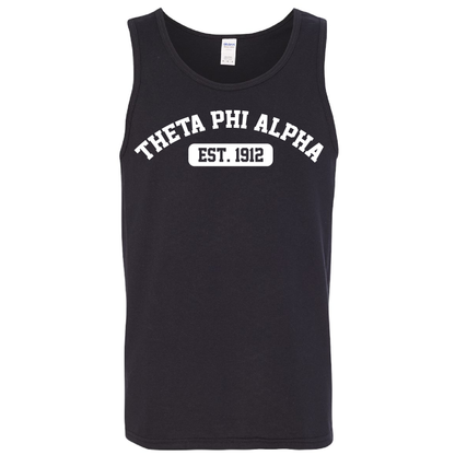 Greek Tank Top, Sporty Arch Design - G520 - CAD