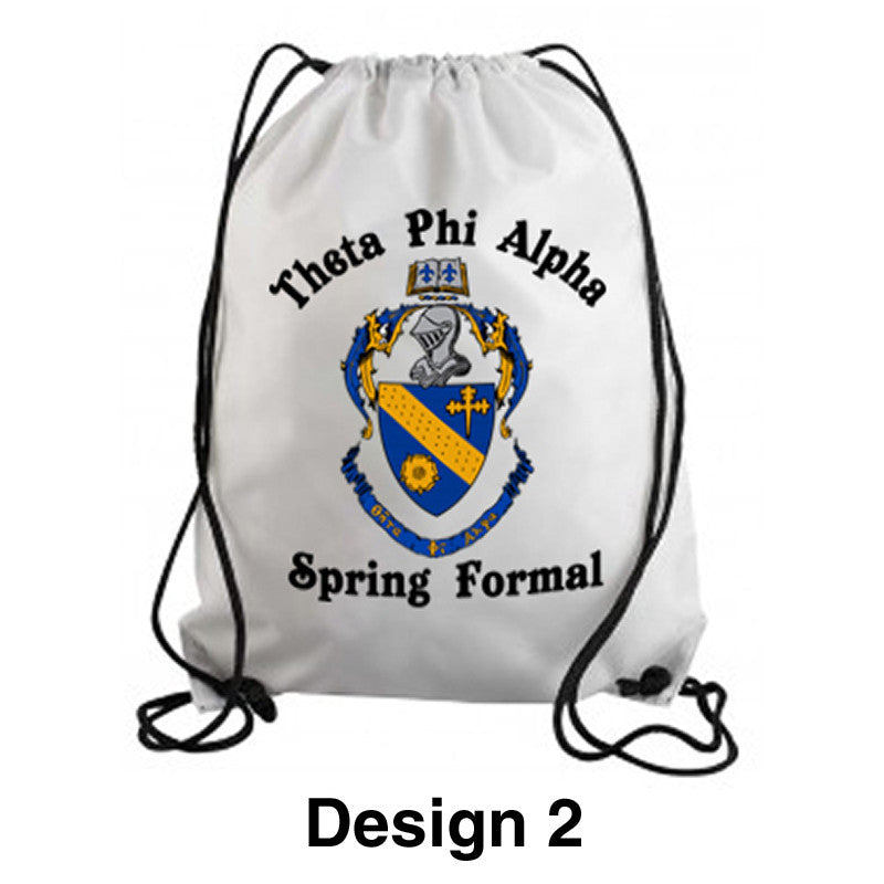 Custom Greek Formal Cinch Bag - SBL049 - SUB