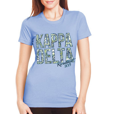 Zebra Print Sorority Recruitment Tee