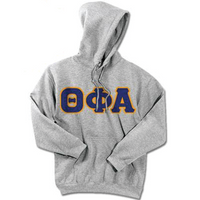 Theta Phi Alpha Standards Hooded Sweatshirt - $25.99 Gildan 18500 - TWILL