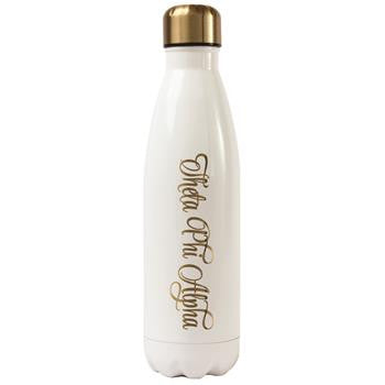 Sorority Stainless Steel Shimmer Water Bottle - a3001