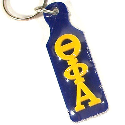 Theta Phi Alpha Mirror Paddle Keychain - Craftique cqMPK