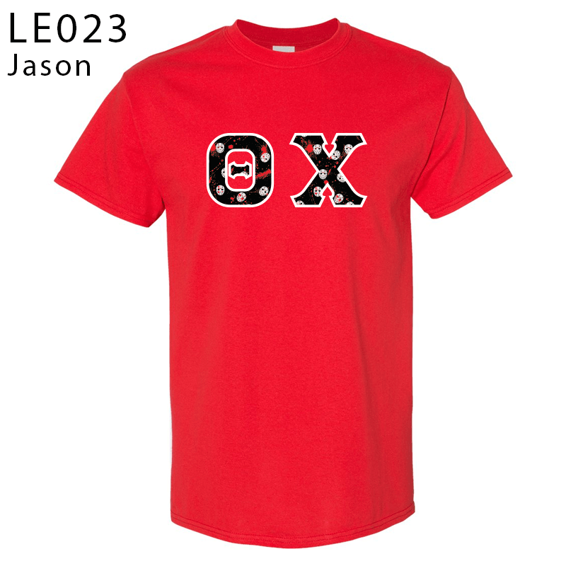 Greek Halloween Lettered Shirt - G500 -DIG