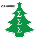 Holiday Tree Sticker, Set of 3 - DIG