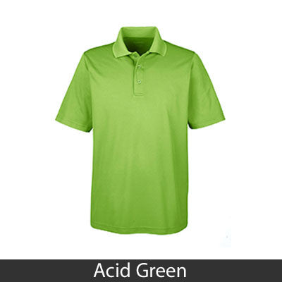 Fraternity Performance Pique Polo, Printed Greek Crest - 88181 - DIG