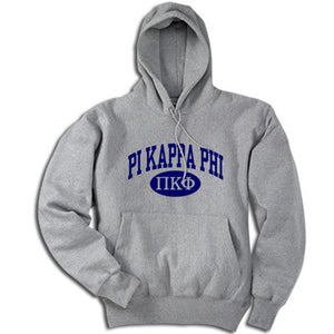 Pi Kappa Phi Hoodie, Printed Vertical Arc Design - G185 - CAD