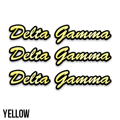 Watercolor Script Sticker, Set of 3 - DIG