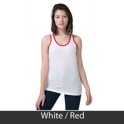 Sigma Delta Tau Sorority Printed Tank Top - American Apparel 2408W - CAD