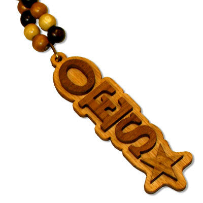 Order of the Eastern Star Wooden Tiki - WBTL