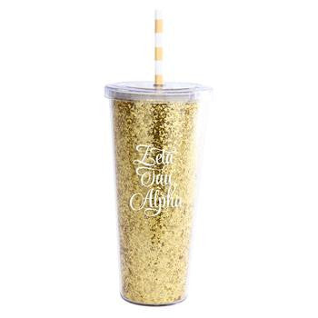 Sorority Glitter Tumblers - a3003