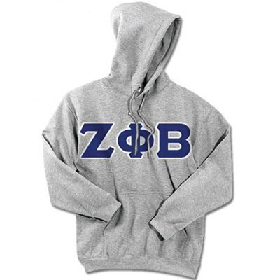 Zeta Phi Beta Standards Hooded Sweatshirt - $25.99 Gildan 18500 - TWILL