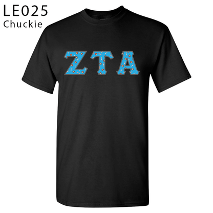 Greek Halloween Lettered Shirt - G500 -DIG